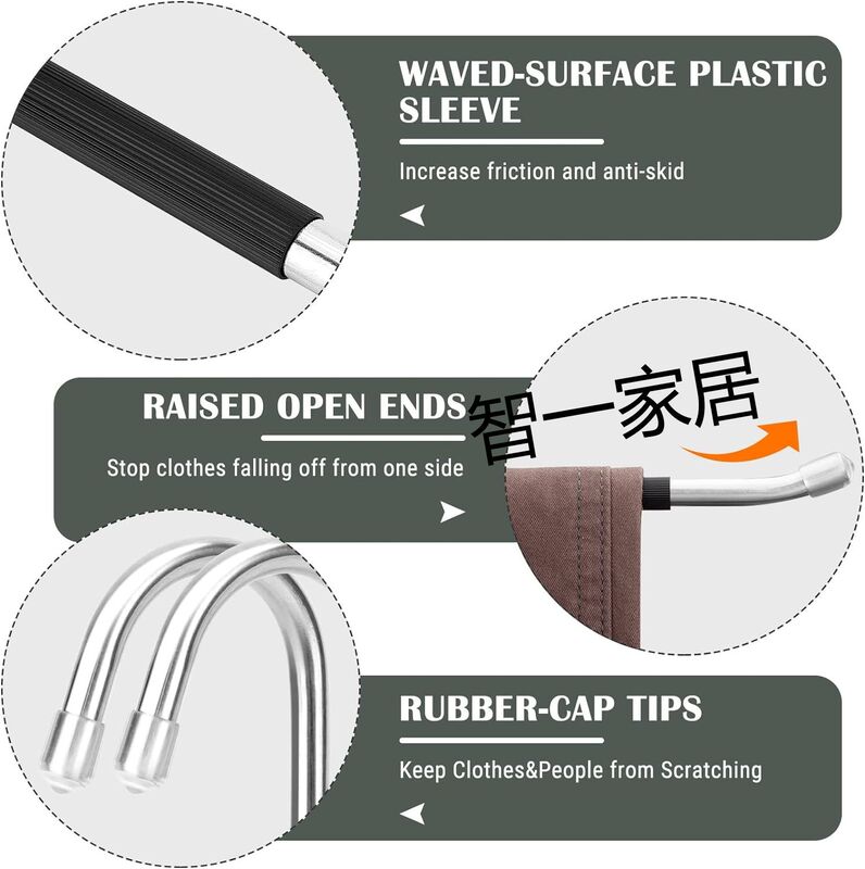 Z字型z型ズボンクリップ無痕たんす収納金属棚ガチョウ型ズボンハンガー乾燥ズボン家庭用滑り止めズボンハンガー|undefined