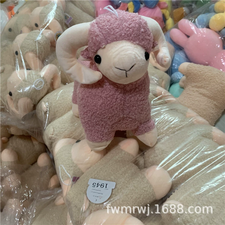Плюшевая милая игрушка, альпака, тряпичная кукла, овца
