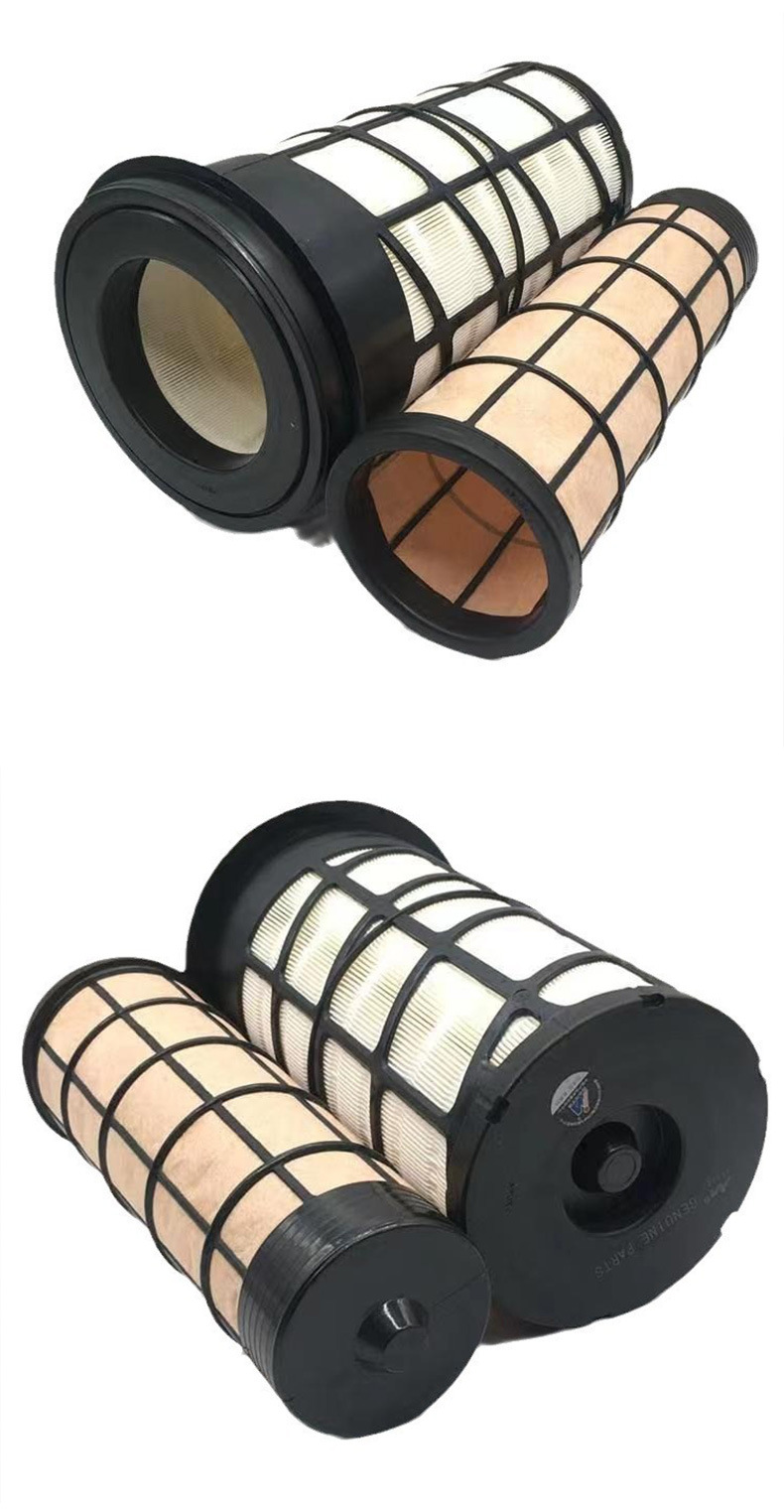 Factory in stock P611190 air filter excavator construction machinery equipment filter element