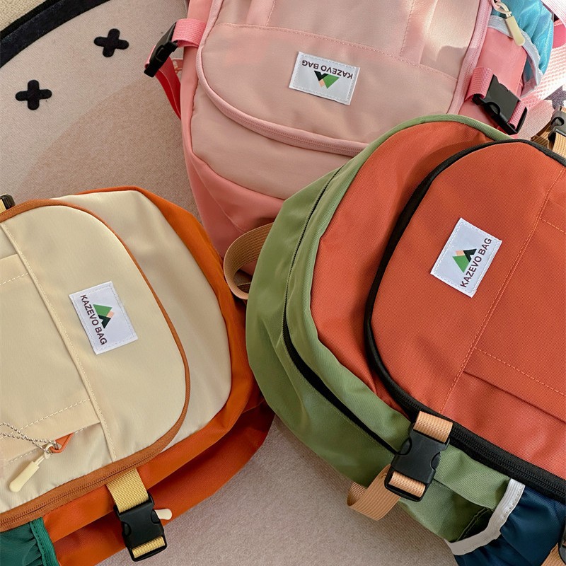 Balo phối nhiều màu KAZEVO BAG (không phụ kiện) 198,9k/c (lố 3)