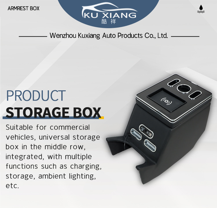 Armrest Box Storage Box for Mercedes-Benz V-Class Vito V250 V220d