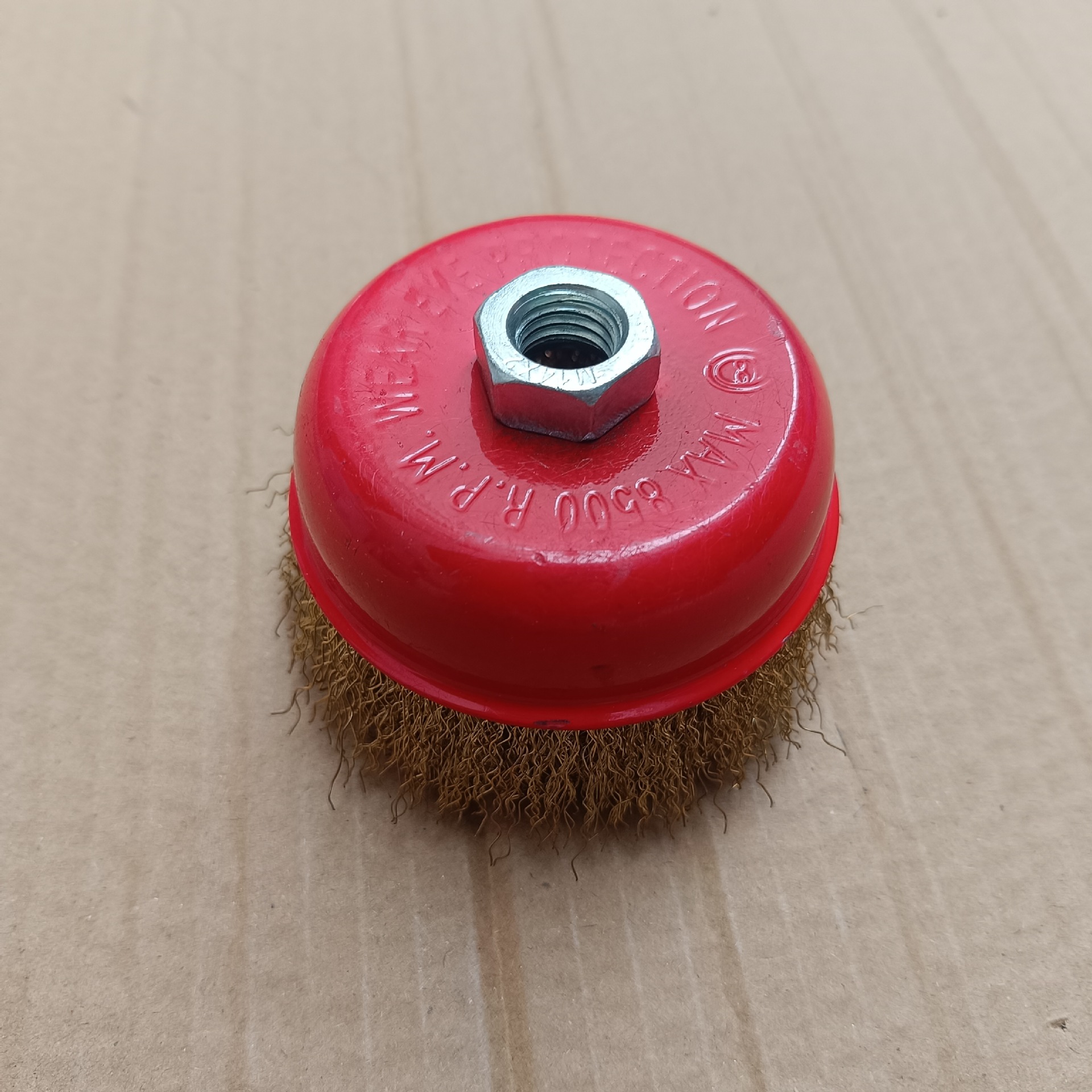 磨具钢丝刷镀铜曲丝碗型角磨机用除锈船舶打磨抛光刷钢丝轮碗型