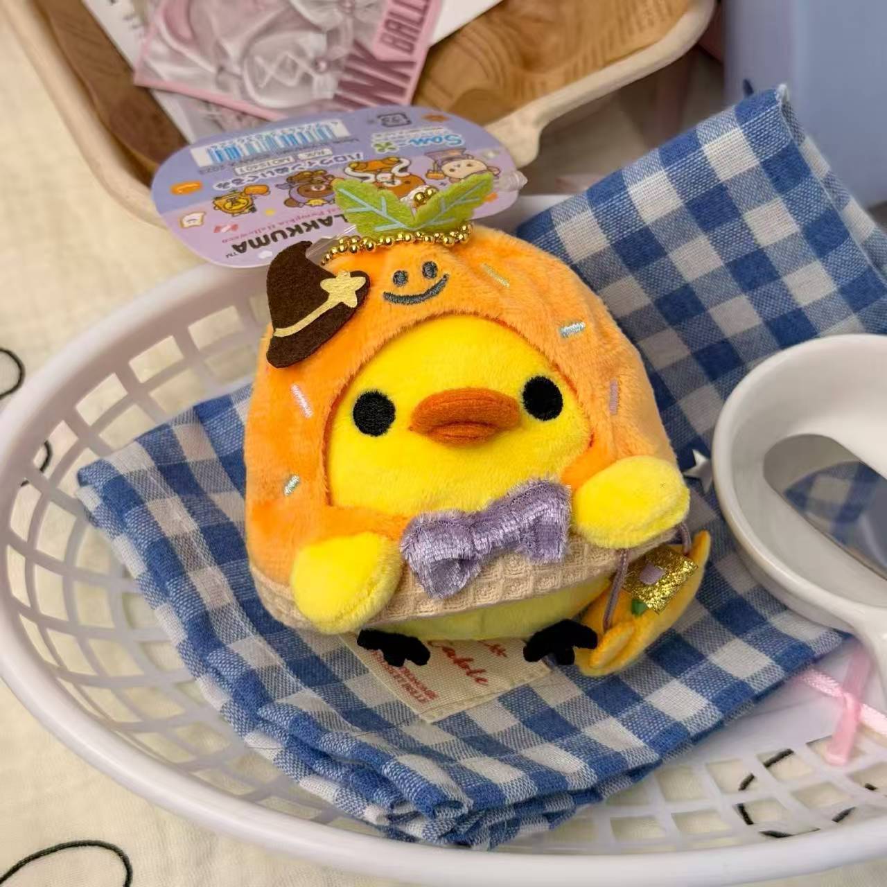 集合リラックマ女熊20周年東京駅景品店長食いしん坊熊野球チームぬいぐるみストラップ