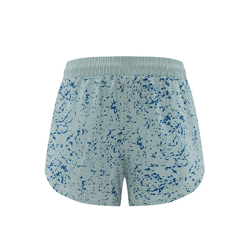 Nuevos pantalones cortos deportivos de poliéster casual al aire libre para correr yoga fitness pantalones de tres puntos de verano Pantalones cortos de secado rápido para mujeres