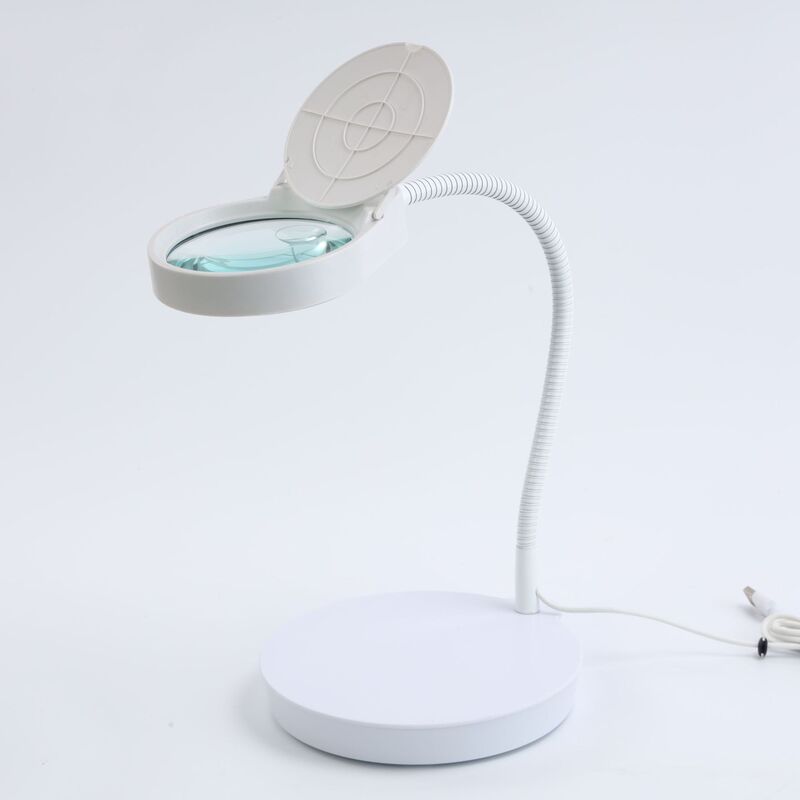デスクトップ拡大鏡LEDランプ防塵カバー付きPD-4S家庭用老人が携帯電話のメンテナンスを読む|undefined