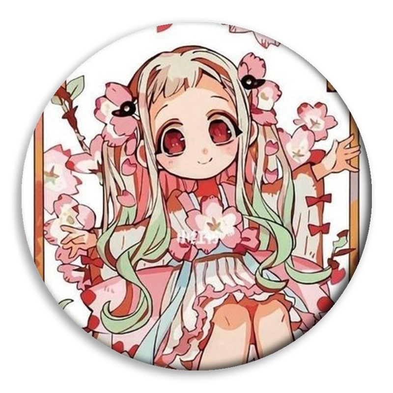 地縛少年花子君紋章の周辺は寧寧花子君ブリキの胸章を飾っています。|undefined