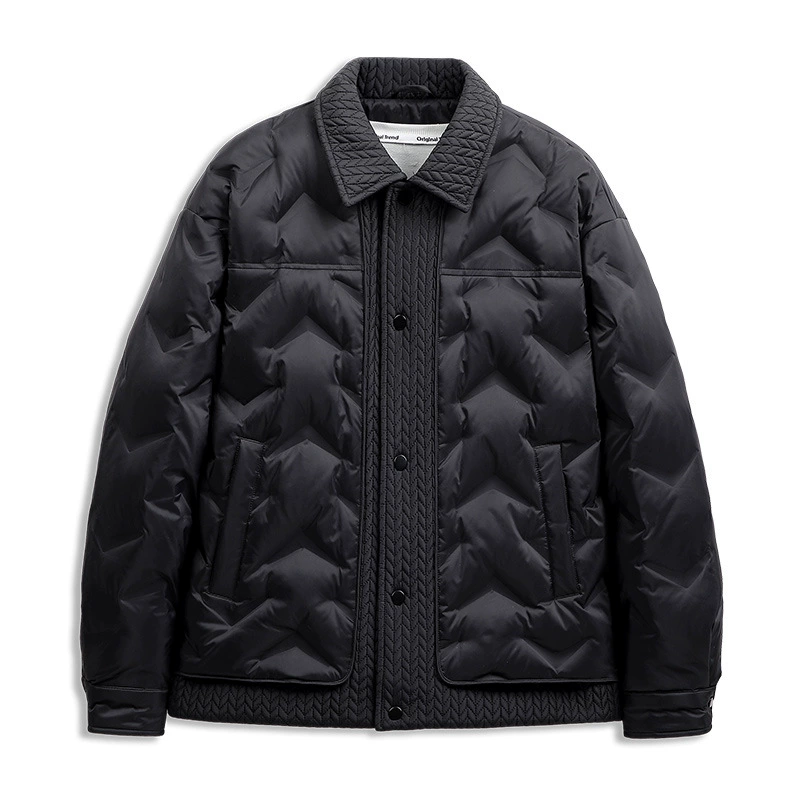 Зимний пуховик мужской прямой эфир