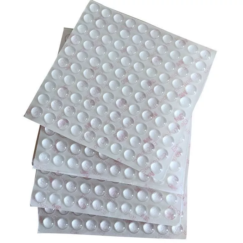 Самоклеящийся противоударный силиконовый гранул прозрачные гранулы холодильника противоударная дверь полусферическое глушение стеклянная нескользящая подкладка