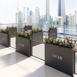 户外花架;园艺护栏;花箱