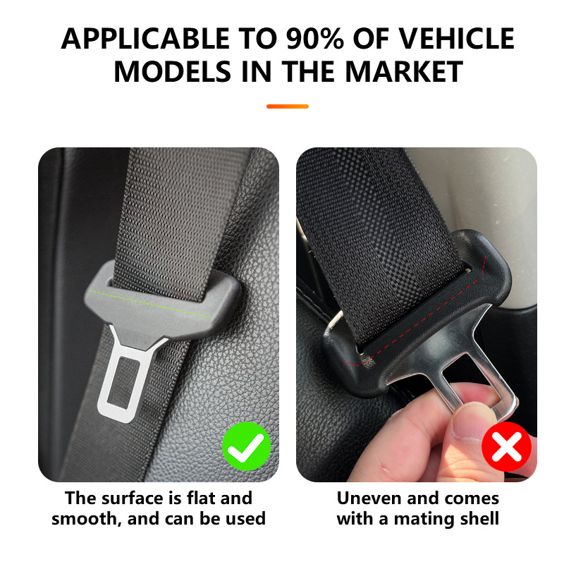 Car safety plug with bayonet protective cover car creative practical anti-collision anti-wear anti-collision safety belt protective cover