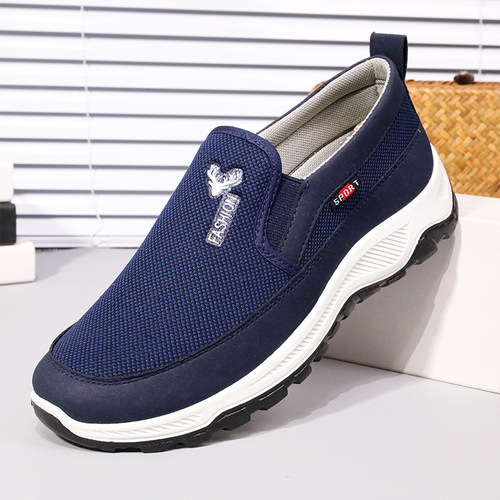 Drop shipping  new old Beijing cloth shoes men's casual shoes wholesale canvas shoes middle-aged and elderly shoes cloth shoes