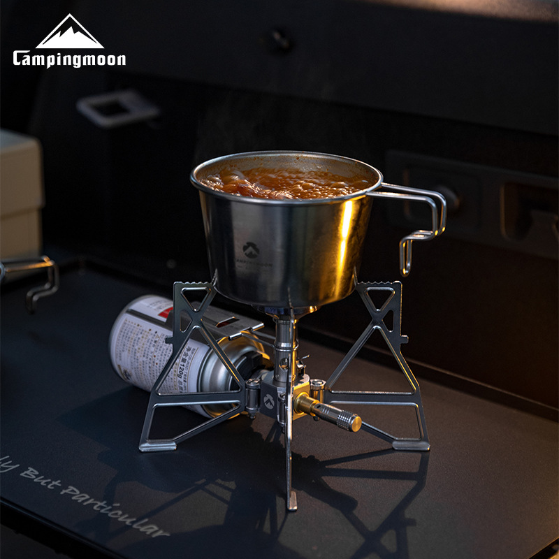 Koman S369 Deepened Large Capacity Stainless Steel Open Flame Heating Camping 304 Outdoor Picnic Tableware Sierra Bowl_voghion.com