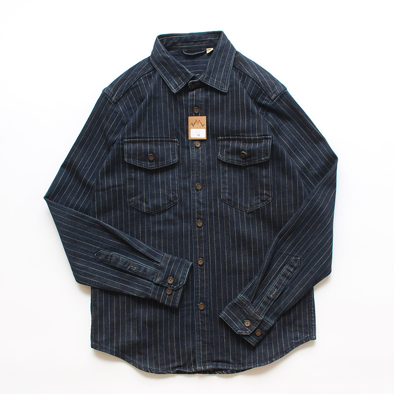 Japanese retro demi-season shirt