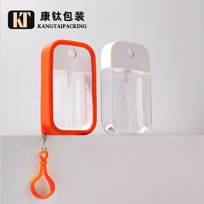 现货30ml 38ml 40ml 45ml 50ml卡片喷雾瓶分装瓶酒精洗手液空瓶