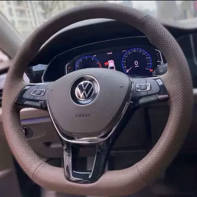 Steering wheel cover, Volkswagen Lavida Steering Wheel - brown-default-items
