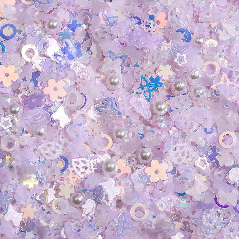 Color plateado lentejuelas nido pieza flash DIY material decorativo ropa Ropa Accesorios hecho en casa pendientes materiales accesorios image 93
