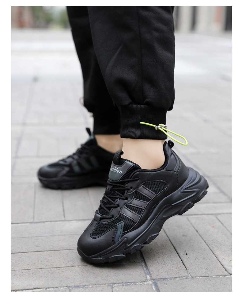 Scarpe da tennis da donna Scarpe da passeggio Scarpe in pelle Scarpe da ginnastica Scarpe da ginnastica sintetiche in mesh facili da pulire_voghion.com