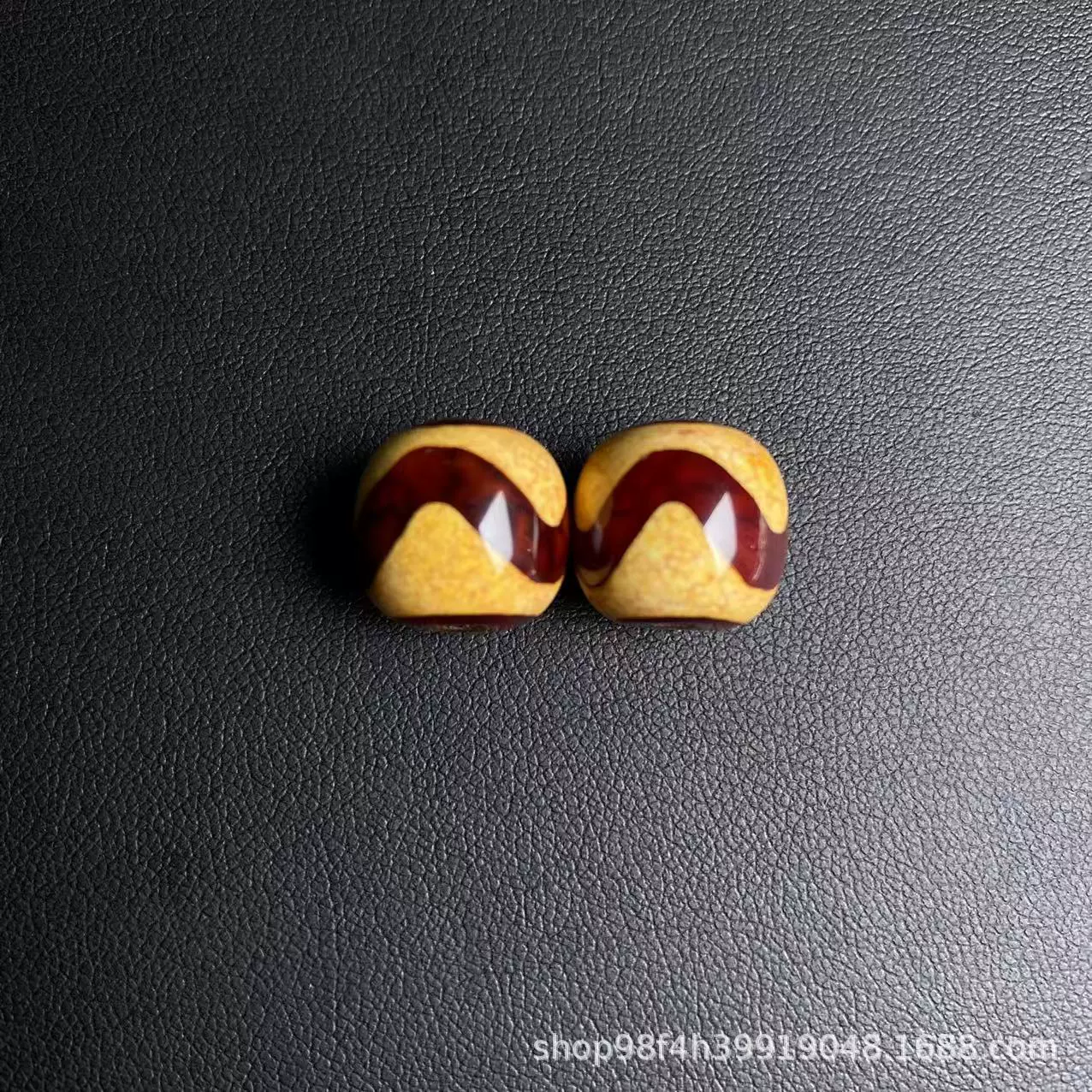 14 мм оптовая продажа напрямую с фабрики, тибетская чешуя дракона и кровь феникса, винтажное ремесло, желтый треснувший тигровый зуб, аксессуар для бусины Dzi