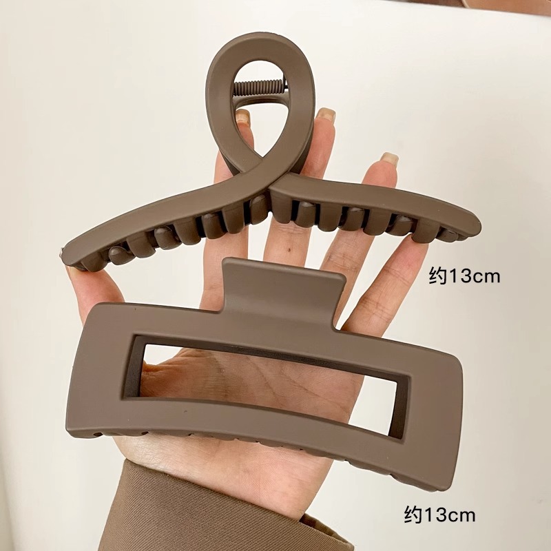 Clip de agarre simple y de gran tamaño para mujer, clip de tiburón, horquilla, clip de cabello de alta calidad, tocado, horquilla