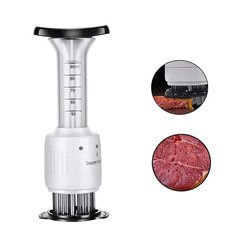 Injectable tenderizing steak needle kitchen syringe-style sauce seasoning flavor injector steak injector tenderizer wholesale