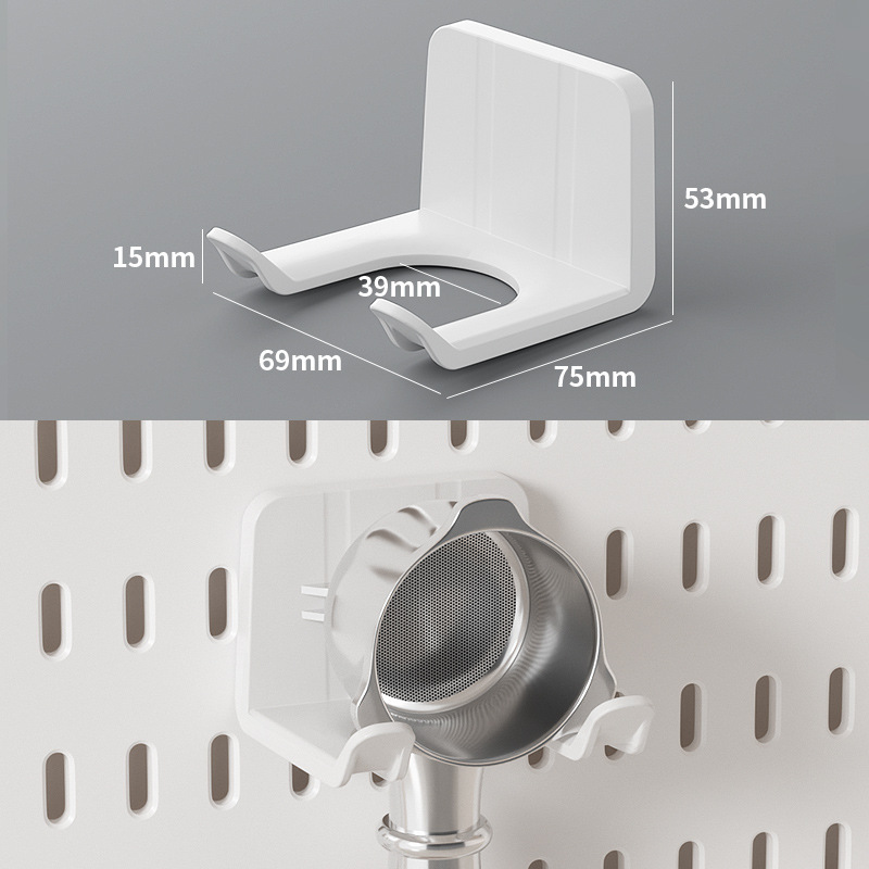 Hoyo agujero placa 047 accesorios completos sin perforación de pared gancho cesto de almacenamiento accesorios de artefactos DIY combinación de placa colgante