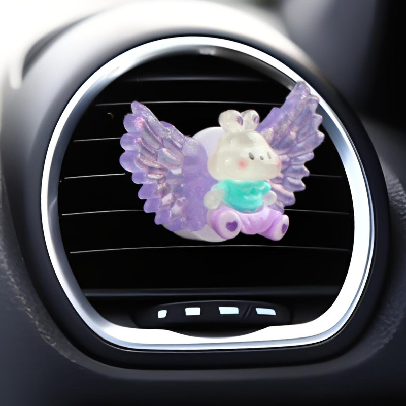 Adornos del automóvil, consola central, accesorios de la pantalla del automóvil, decoración del monitor de la computadora, ala pequeña del automóvil, adornos