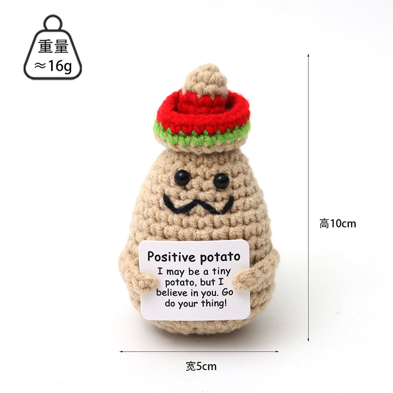 Potato Indian hat P card
