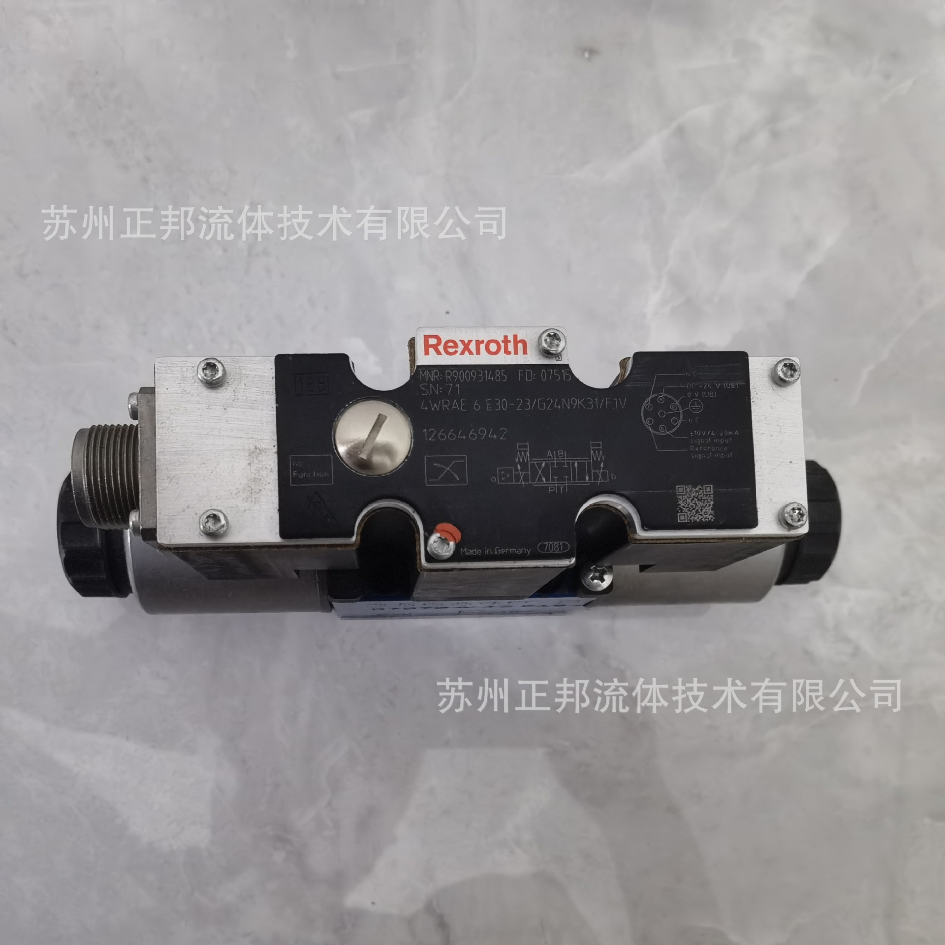 德国力士乐REXROIH减压阀 4WRZ25E1-220-7X/6EG24N9TK4/M型号齐全