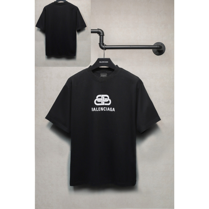 25ssクロスボーダー高品質タワーテーププリントレタードダメージ半袖Tシャツゆったり万能ワンピース卸売|undefined