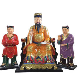 城隍爷图片塑像文昌帝君塑像图片魁星爷塑像简介树脂玻璃钢
