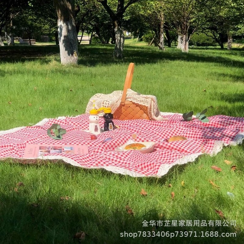 ピクニックマット屋外テーブルクロスキャンプマット防湿布マット厚いピクニックマット家庭用携帯ピクニック布|undefined