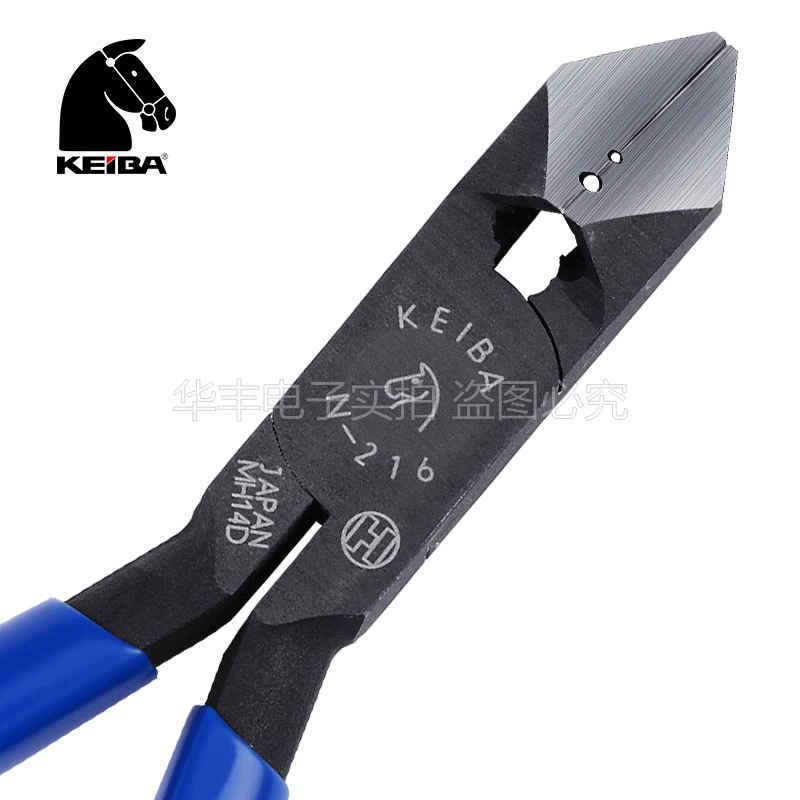 Импортные плоскогубцы бренда KEIBA Continental 5 дюймов/6 дюймов, наклоненные плоскогубцы под углом 35 градусов, зацепляющие ногти, N-216/215
