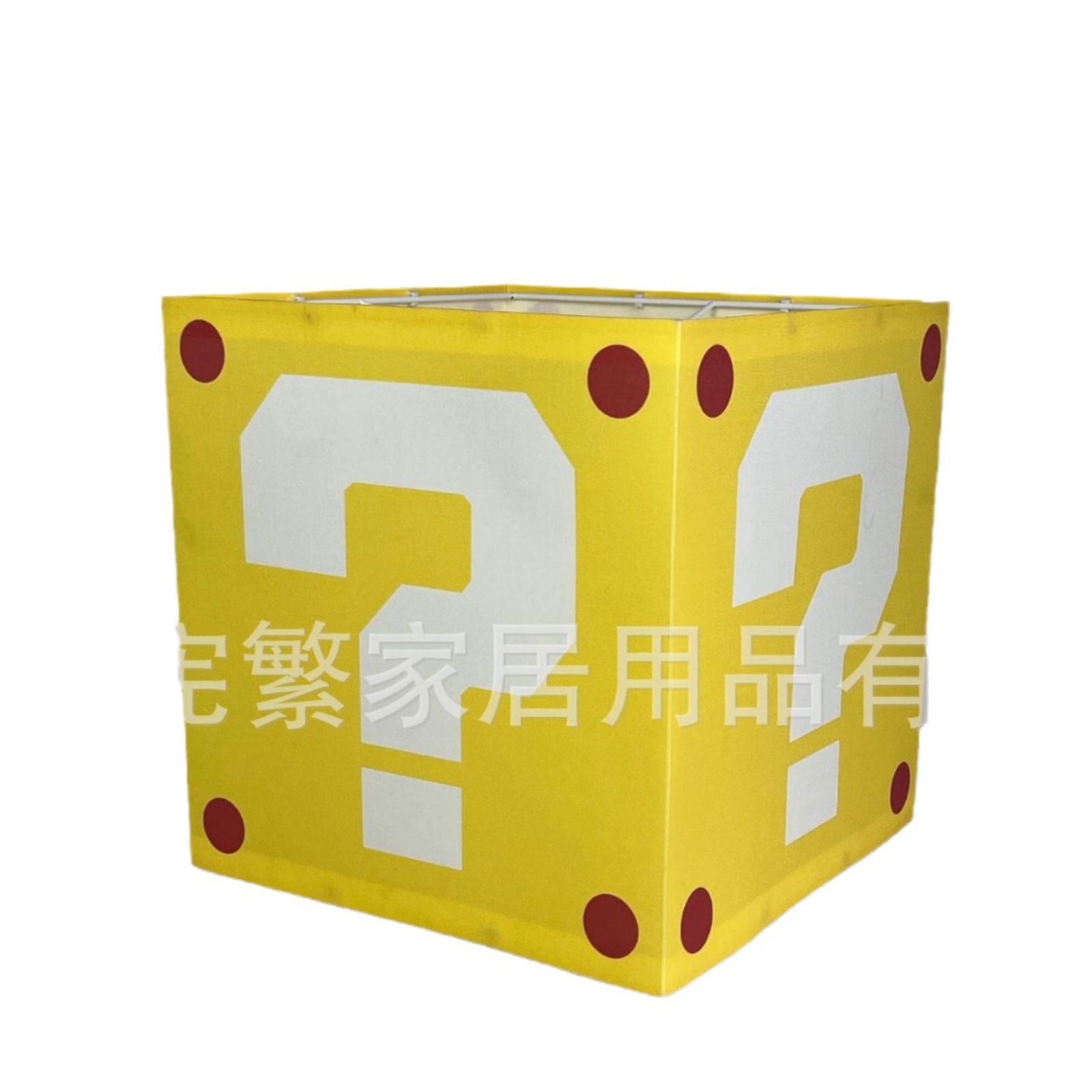 Red neta Mario LED lámpara de mesa decorativa pantalla ins pequeño libro rojo signo de interrogación lámpara de iluminación creativa Super Mario