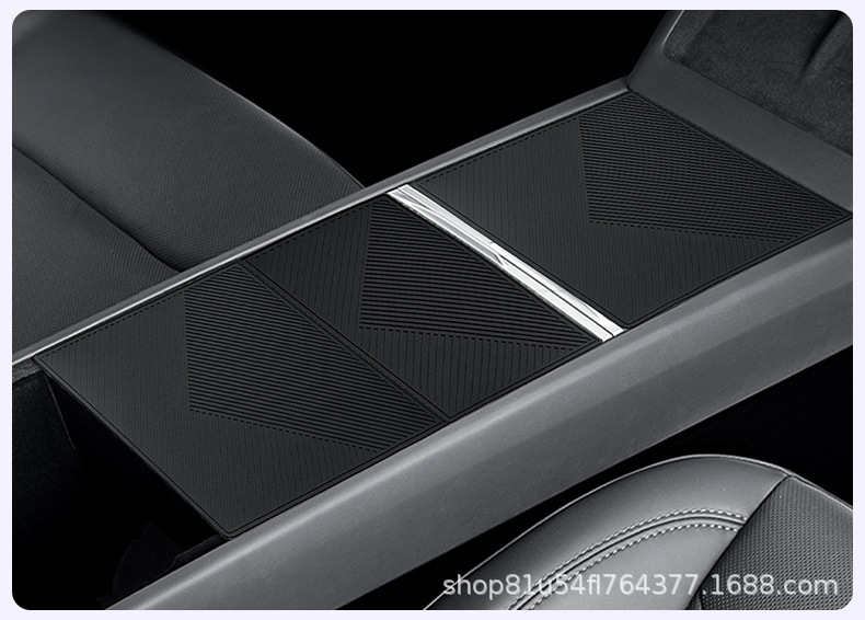 Suitable for Tesla's New Version Model Y/Yl/3 Central Control Silicone Pad Electrostatic Adsorption Central Control Pad Factory Wholesale