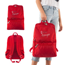 潮牌双肩包美式大容量新款背包简约时尚纯色大学生书包跨境货源