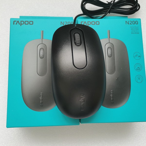 Lei Bo 168 ratón inalámbrico con cable interfaz USB ratón inalámbrico negro blanco ratón de oficina ordenador portátil