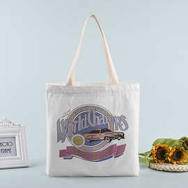 帆布袋印logo图案手提购物袋端午节广告学生棉布包礼品袋