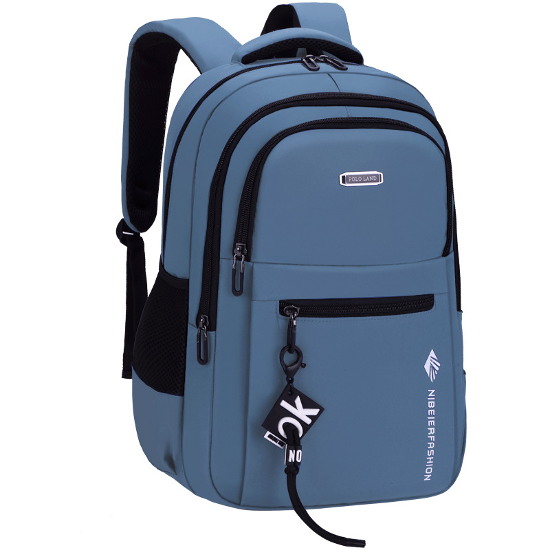 Mochila para hombres de gran capacidad de negocios ocio viaje computadora de alta escuela secundaria mochila de estudiantes universitarios