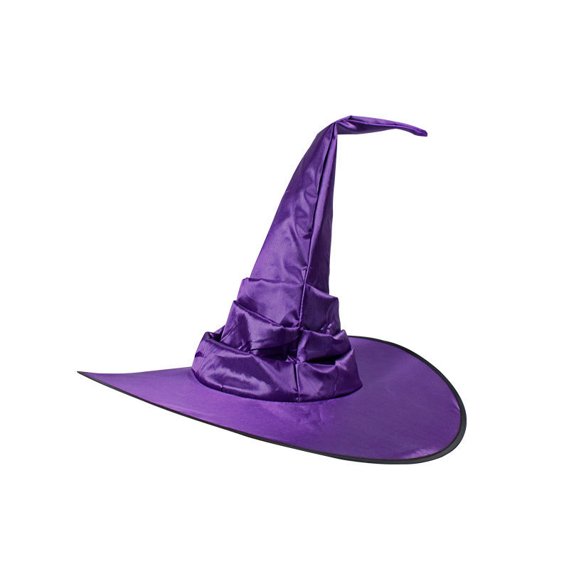 Black Witch Hat For Halloween Glowing Party Decoration Pumpkin_voghion.com