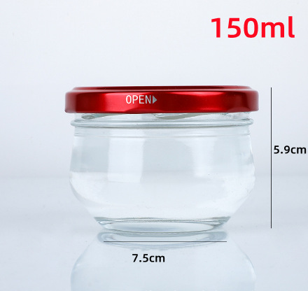 Botella de Nido de Pájaro botella de Nido de Pájaro pequeño guisado fresco botella de Nido de Pájaro instantáneo sub-botella de miel olla de pescado sellado botella vacía de pegamento al por mayor 50