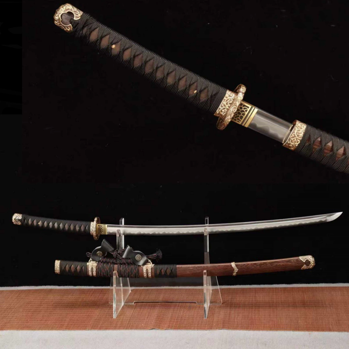 Лонгцюань ифэн меч самурайский меч кованый вручную Oriental заточка цельный длинный меч оптовая внешнеторговая не заостренный