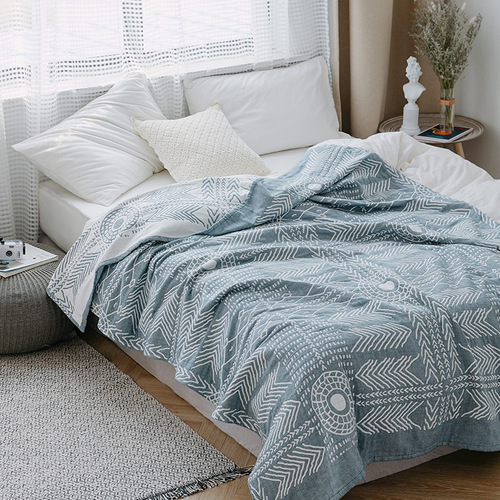 Class A three-layer gauze pure cotton towel quilt summer blanket towel blanket office nap blanket air conditioning cover blanket bed cover