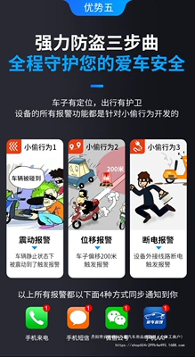 Car anti-theft device: car motorcycle truck line