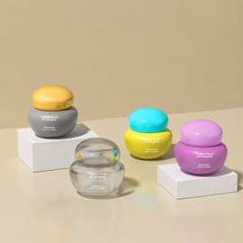 源头厂家新品亚克力瓶30g50g膏霜瓶圆形眼霜瓶婴儿保湿霜空瓶