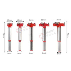 Woodworking hole opener flat wing drill board hinge hinge hand electric drill reamer drill set alloy woodworking hole opener