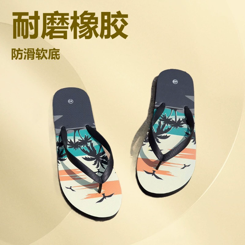 Мужские пляжные шлепанцы больших размеров для отдыха на открытом воздухе, размеры 48, 49, 50, 51, готовые шлепанцы для внешней торговли