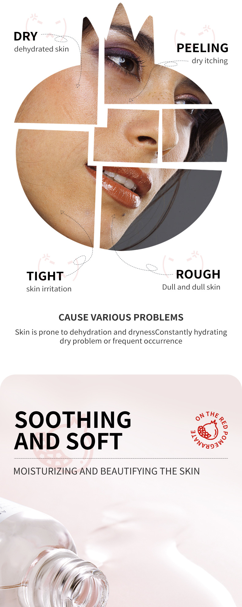 originale All British liquido SADOER melograno fresco e bella essenza per la pelle che idrata e restringe i pori_voghion.com