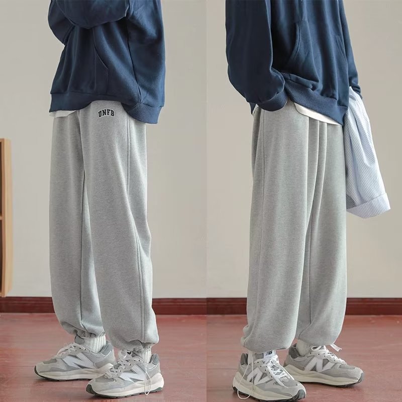 2023 primavera y otoño sueltos pantalones casuales pantalones cortos de los hombres de moda Pantalones rectos nueva llegada para hombres