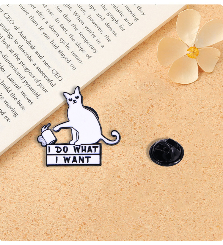 11g Weight Brooches Classification Holiday, Daily Occasion Alloy Material Animal Pattern Unisex Gender Enamel Design Cartoon Style, Sweet Style Cartoon Style Sweet Pin Animal Alloy Enamel Unisex Brooches 5