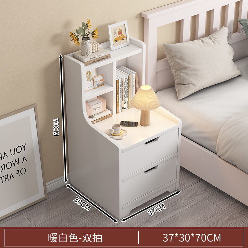 Mesa de cabecera simple y moderna cabecera multicapa de almacenamiento armario especial simple y multifuncional de ensamblaje de dormitorio cabecera de cama